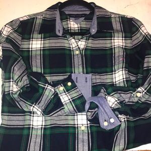 Tommy Hilfiger Plaid Flannel Shirt